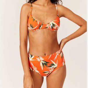 SOLID AND STRIPED - NWT Ginger Bottom in Vida Floral Size XS